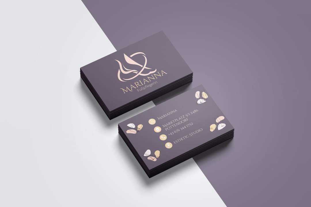 Névjegykártya, Business Card, Business Karte